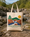 Johnsons Shut-Ins State Park natural background canvas tote bag
