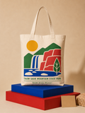 Taum Sauk Mountain State Park canvas tote bag mockup