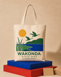 Wakonda State Park canvas tote bag mockup